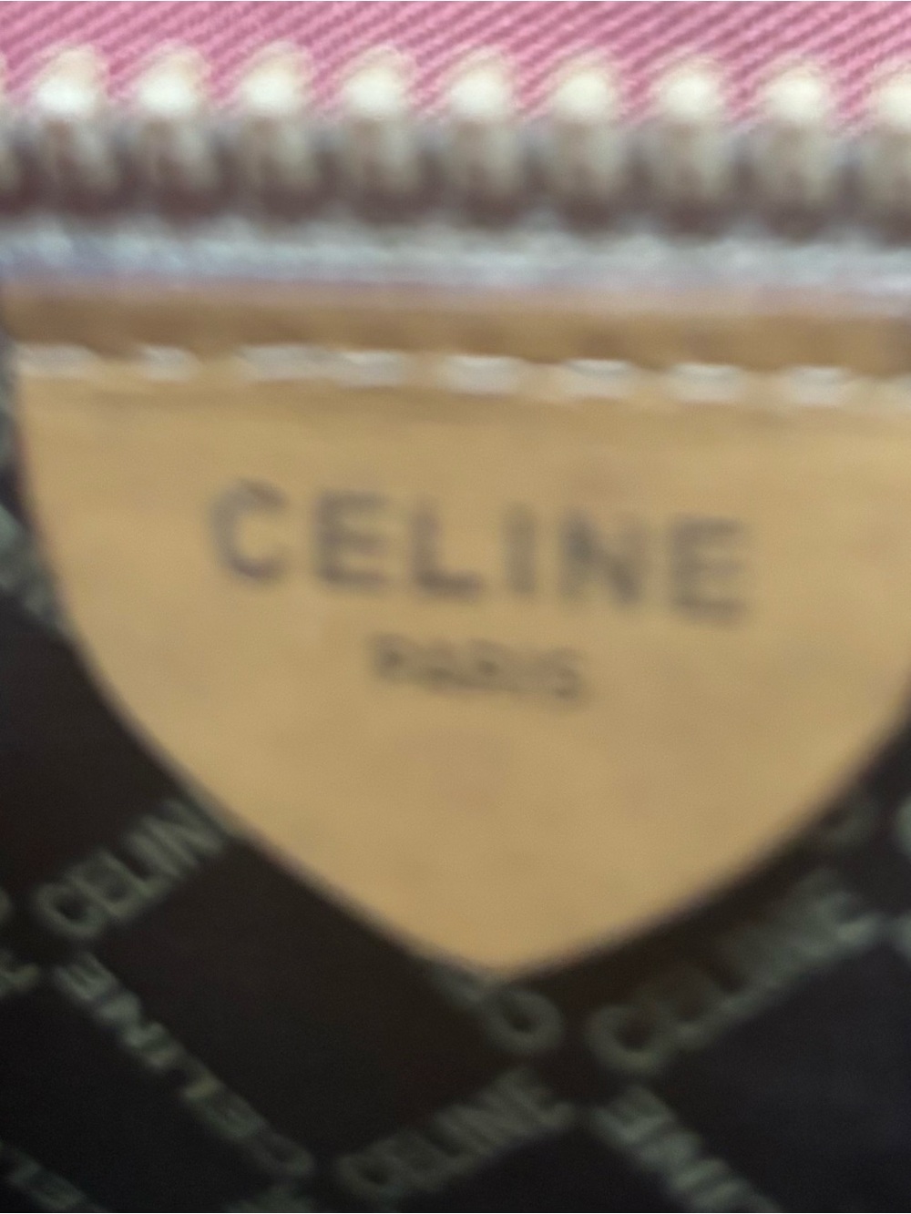 Celine Vintage Monogram Clutch/Cosmetic Pouch - Picture 11 of 13